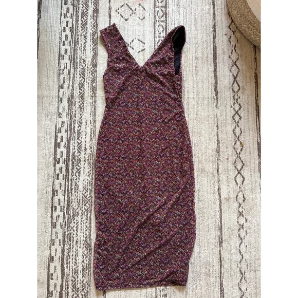 AFRM Ariana Floral Midi Dress Size Small - Picture 6 of 6